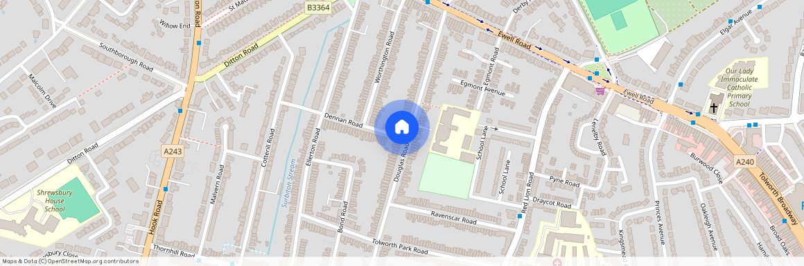 Worthington Road, Surbiton, Surrey, KT6