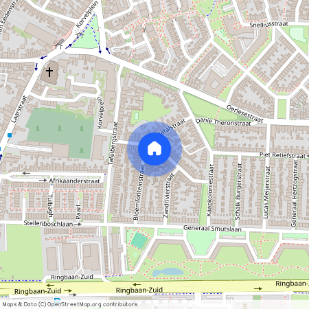 Afrikaanderbuurt Midden, 5025 HD, Oranjevrijstaatplein, Tilburg