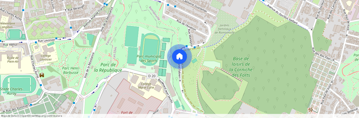 Avenue du Colonel Fabien, Francja, Romainville