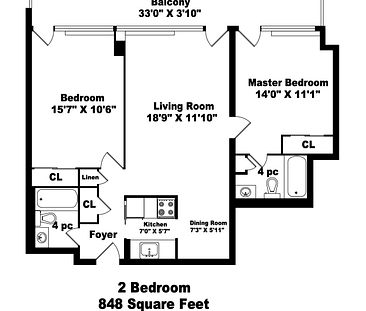 2 Bedrooms - Photo 1