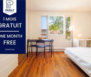 Studio & 1 Ch. Meublé et Rénové dès 920$ | Tout Inclus! à louer Mon... - Photo 4