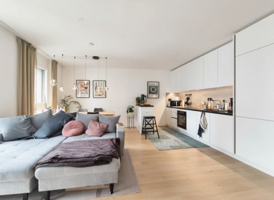 Pauschalmiete inklusive Warmwasser, Heizung & Kühlung - Moderne 3-Zimmer-Wohnung mit 2 Balkone und stilvoller Ausstattung - Foto 1