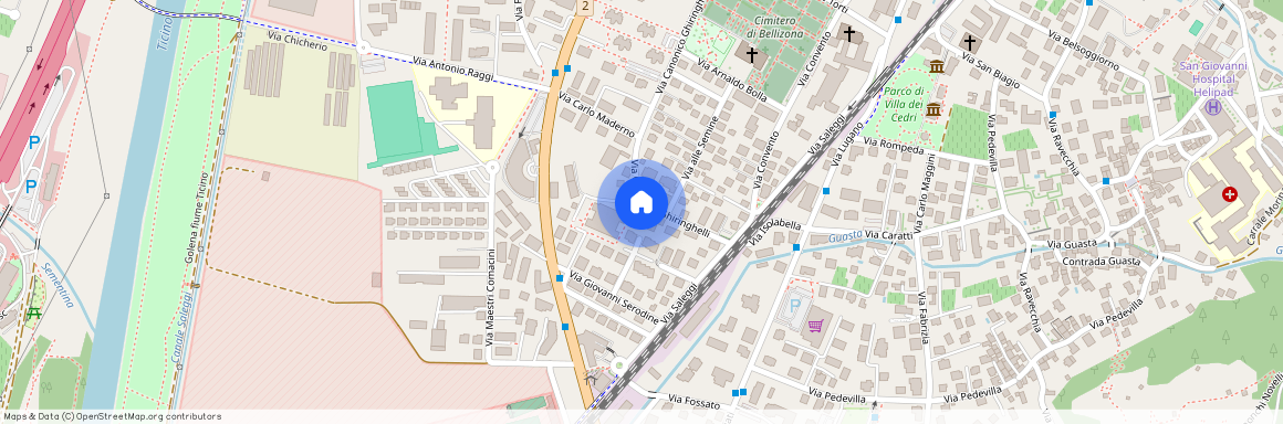 6500, Bellinzona, Via Canonico Ghiringhelli, 57