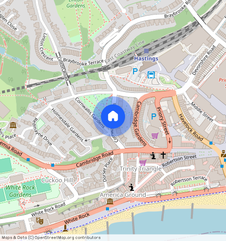 Cornwallis Gardens, Hastings, TN34