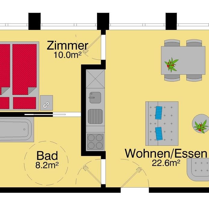 Urbanes Leben trifft auf Ruheoase - Foto 1