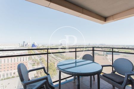 Flat for rent with views in Ciutat de les Arts i de les Ciencies (Valencia) - Photo 3