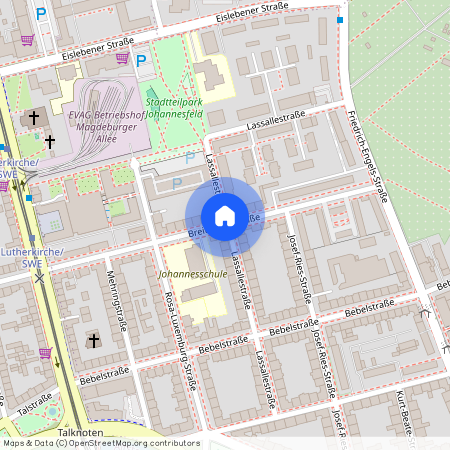 Lassallestraße, 99086, Lassallestraße    Erfurt  Johannesplatz