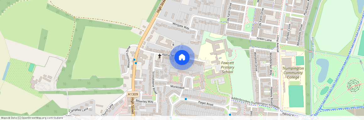Alpha Terrace, Trumpington, Cambridge, Cambridgeshire