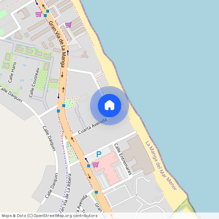 Zona Entremares, La Manga del Mar Menor