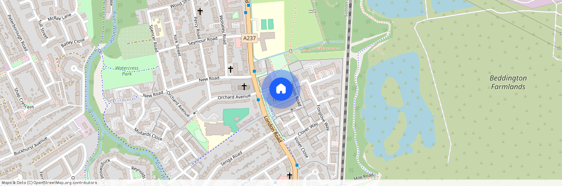 Oak Walk, Bedzed, Hackbridge, Surrey. SM6