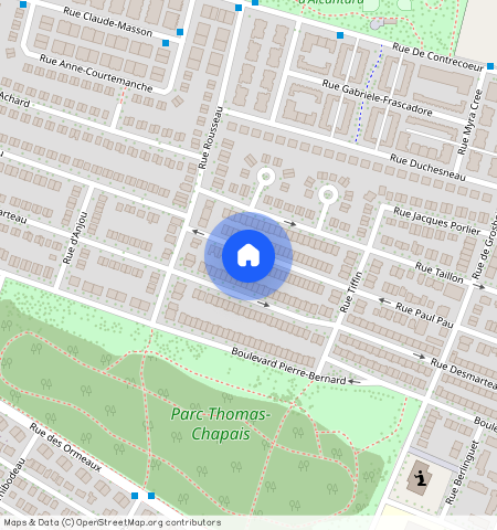 ** Rue Paul-Pau, Mercier-Hochelaga-Maisonneuve, Mercier-Hochelaga-Maisonneuve, Ile de Montréal, H1K 2V8