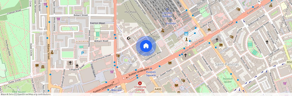 Euston Street, Euston NW1, London