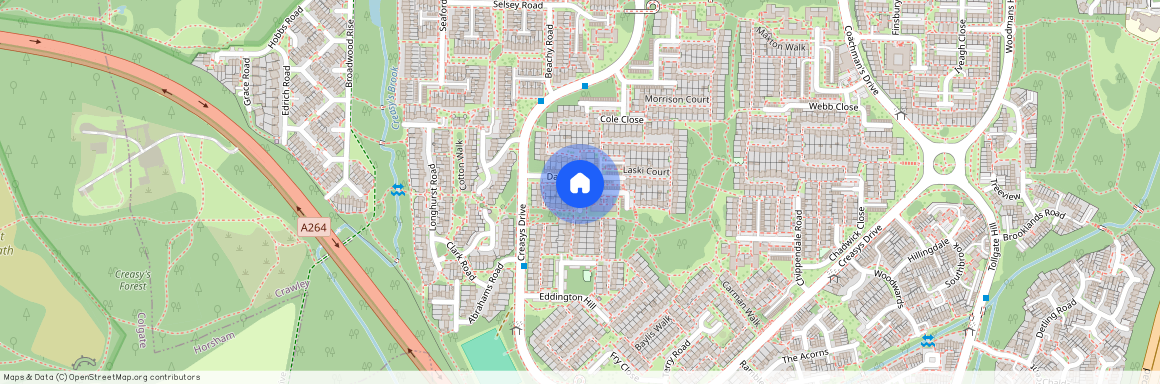 Dalton Close, Crawley, RH11