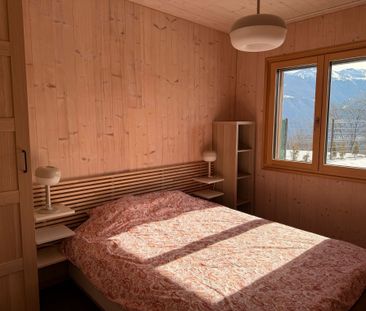 Moderne 5.5 pièces élégante maison mitoyenne Minergie, au cSur de Lens - Photo 2