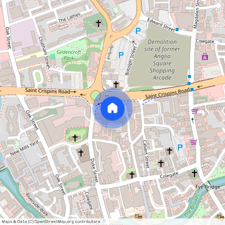 Duke St, NR3 1PD, Norwich