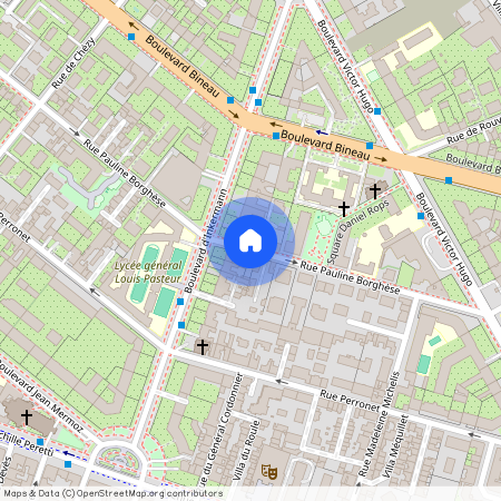 Rue Pauline Borgèse, 92200, Paris