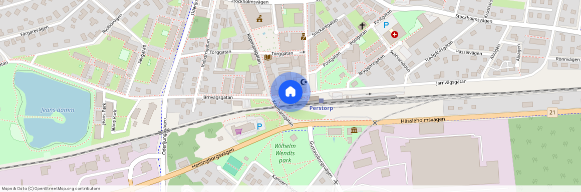 Järnvägsgatan, Perstorp