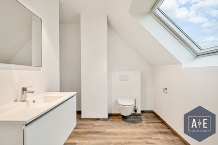 HERZELE - Nieuw duplex-appartement op de 2e verdieping met terras, buitenberging en carport te huur! - Foto 2