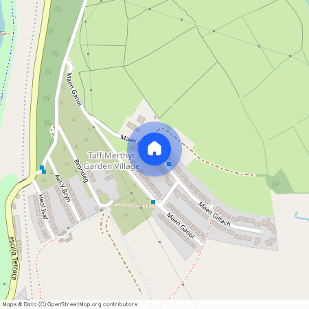 Maen Gilfach, Trelewis, Treharris, CF46