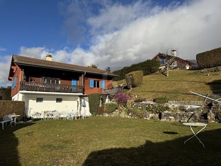 CHARMANTE AVEC JARDIN ET VUE LAC - CADRE PAISIBLE - Photo 5