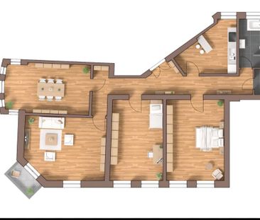 4 Zimmer Wohnung Balkon Untergiesing - Photo 1