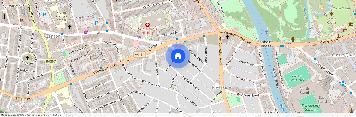 Neville Street, Cardiff, CF11