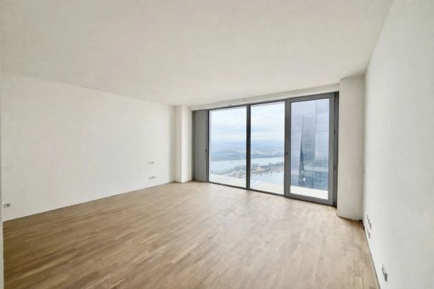 NEU! Direkt am Wasser und U1 Donauinsel: 33. Etage: DC2 Tower: SKY RESIDENCES - Photo 1