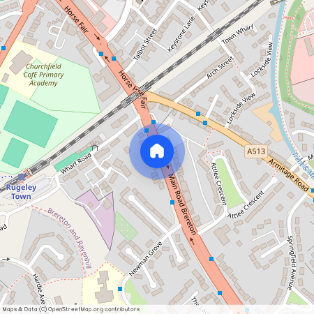 Brereton Road, Rugeley, WS15 1DW