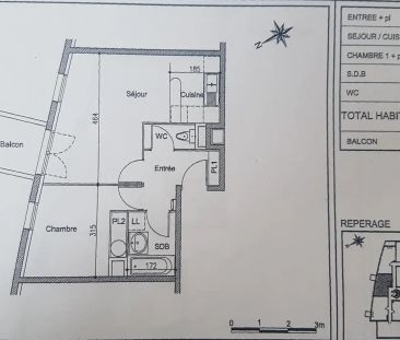 Appartement à louer 2 pièces 41.1m² - Photo 4