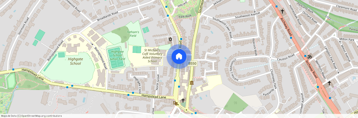 North Road, Highgate, N6, London