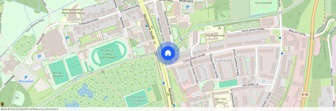 Neustrelitzer Straße 9, 17033 Neubrandenburg