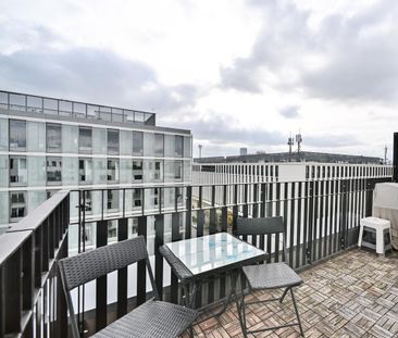 Stilvolles Wohnen über den Dächern Münchens: Penthouse am Olympiapark - Photo 3