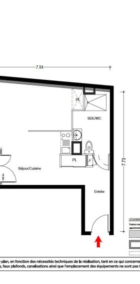 Location Appartement 1 pièce 41m² CLERMONT FERRAND 63000 - Photo 2