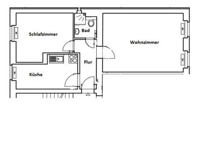 2-Zimmer-Wohnung in beliebter Lage - Nahe Karl-Marx-Straße!!! - Photo 4