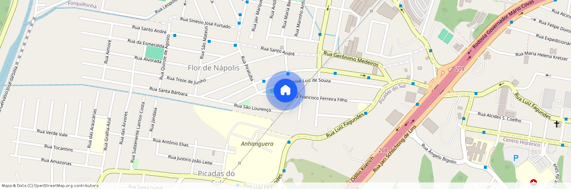Rua Francisco Ferreira Filho, 330, Flor De Nápolis - São José