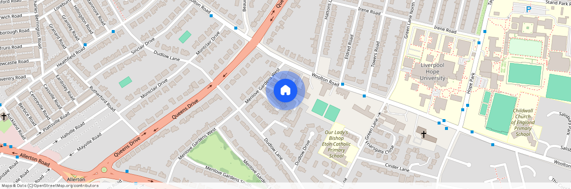 Dudlow Nook Road, Calderstones, Liverpool, Merseyside, L18