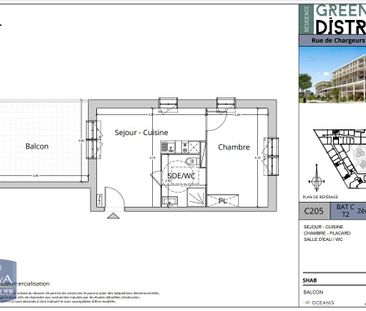 Location Appartement 2 pièces 37m² LE HAVRE 76600 - Photo 2