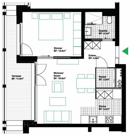 Stilvoll wohnen im lebendigen Schweighofquartier - Foto 3