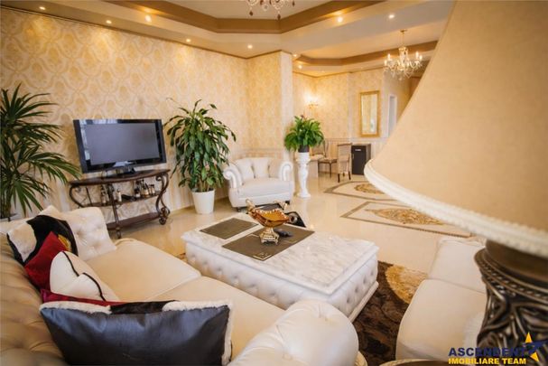Penthouse extravagant,living spectaculos, semineu,terase gen - Fotografie 1
