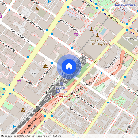 Building Rue Saint-Antoine Ouest - gesthab - 1261816 - TOR, Rue Saint-Antoine Ouest, Downtown Montreal