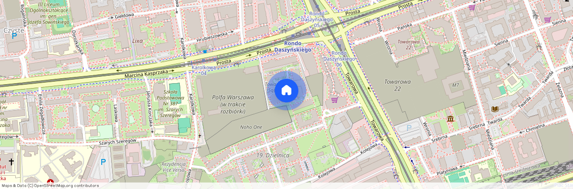 ul. Prosta, Czyste, Wola, Warszawa, mazowieckie