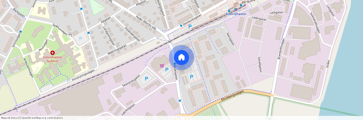 Simrishamn, Skåne, Bruksgatan 1 A