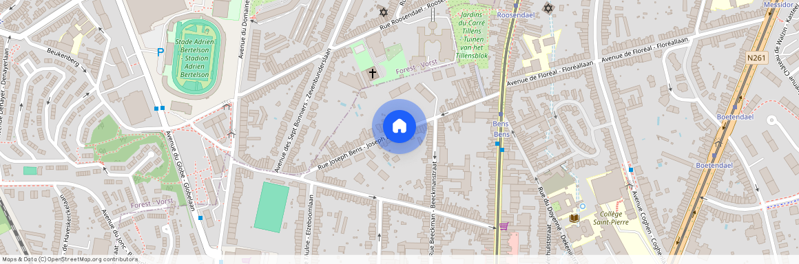 Rue Joseph Bens, 1180, Uccle