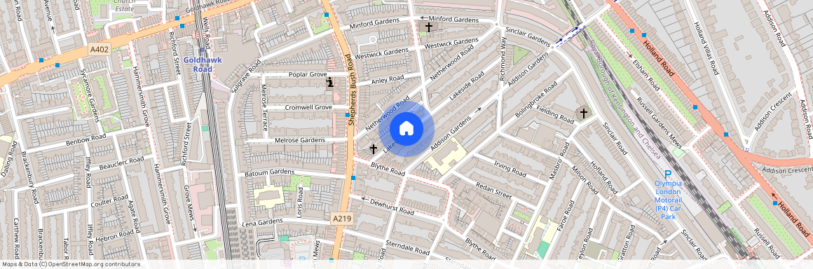 Brook Green, Lakeside Road, W14 0DZ, London