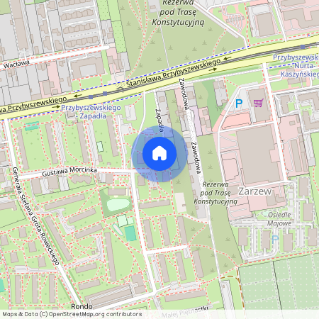 Zarzew, Gustawa Morcinka, Łódź