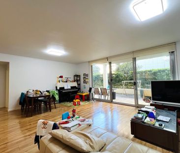 Upgraded Timber Floor Throughout The Living and Bedrooms | Spacious | Huge Open Balcony | Double Balconies | Quiet | UNFURNISHED - Photo 3