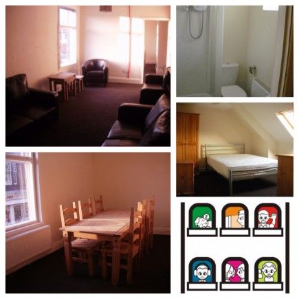 6 bed City Centre flat share - Photo 1