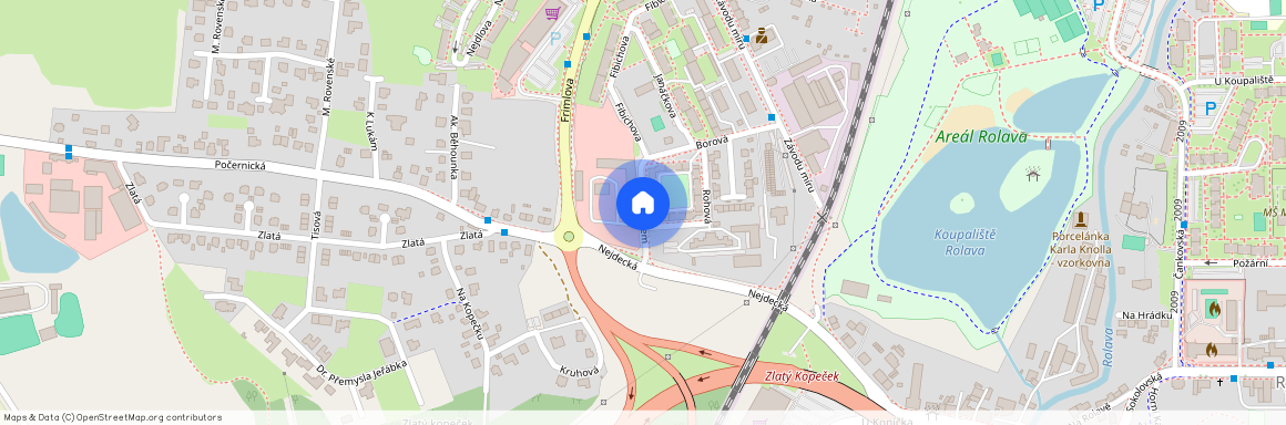 Nad Dvorem, Karlovy Vary - Rybáře