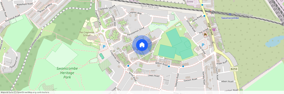 Broomfield Road, Swanscombe, Kent, DA10