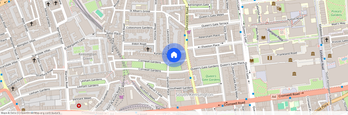 Cornwall Gardens, South Kensington, London, SW7